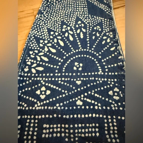 Free People Malaya Bali Flare Jeans Boho Festival Flare size 24 - Picture 6 of 13